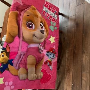 Paw patrol 4 piece toddler bed set